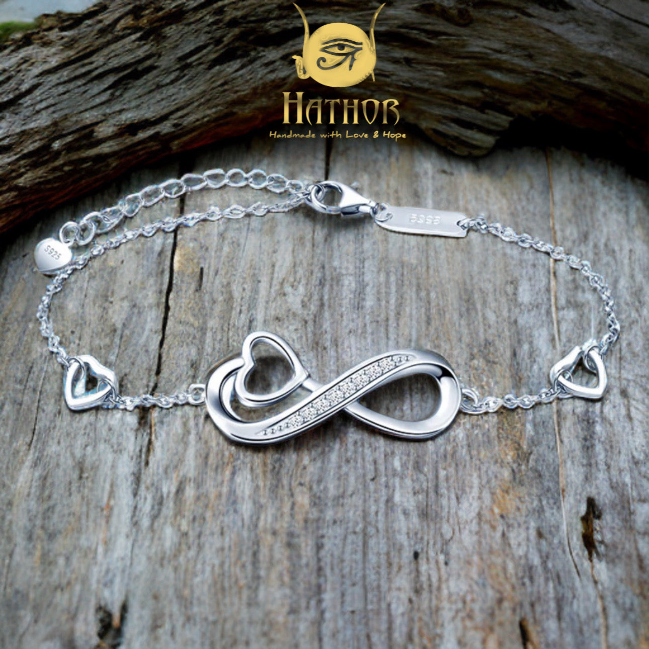 Infinity Silver Bracelet